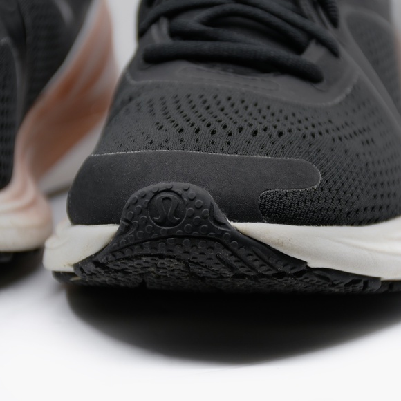 LULULEMON Blissfeel Run Sneakers Rose Gold Trim - Picture 7 of 14